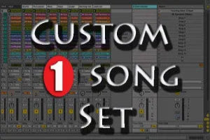 1 Song Custom Backing Track set in Ableton Live 9.7 & higher or as Stem Packs