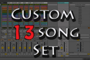 13 Song Custom Backing Track set in Ableton Live 9.7 & higher or as Stem Packs