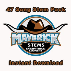 MAVERICK COUNTRY 47 SONG STEM PACK – Instant Download