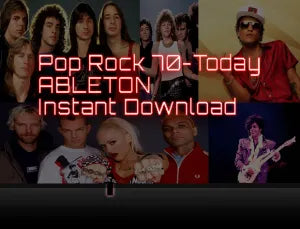 Pop Rock 70-Today - ABLETON 30 Song Instant Download