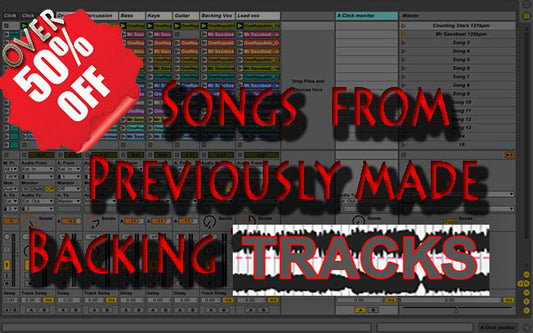 Previously Made Backing Tracks Ableton Sets 2200+ Songs